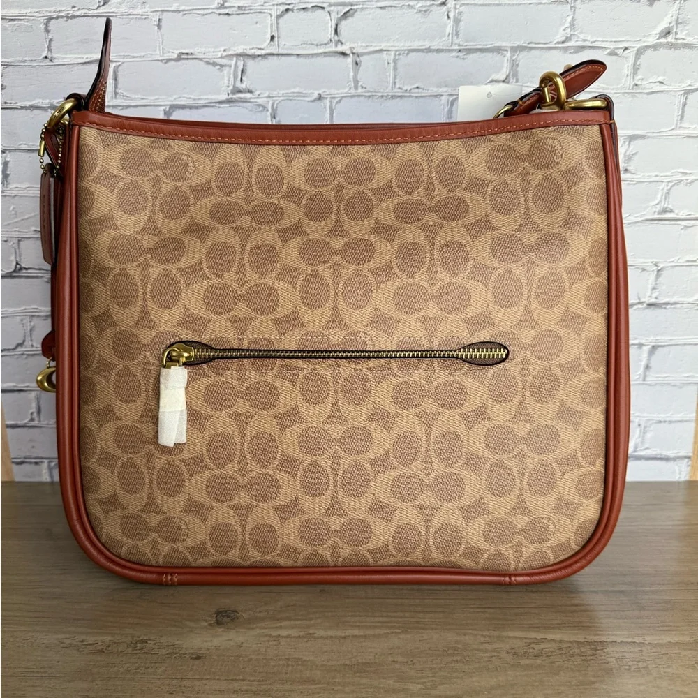 Coach signature coated